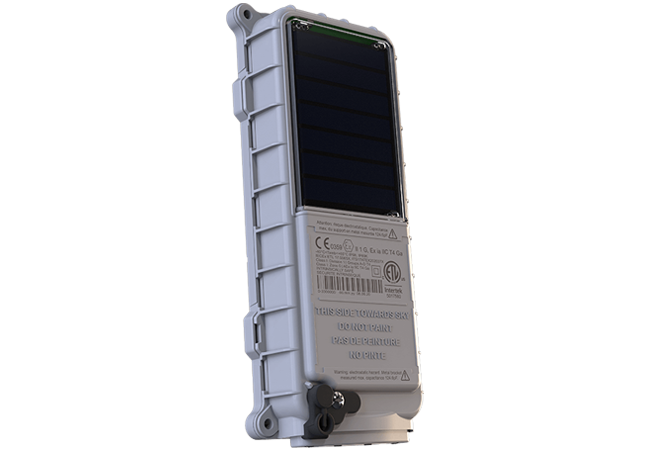GPS satelital con panel solar